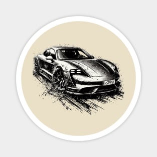 Porsche Taycan Magnet